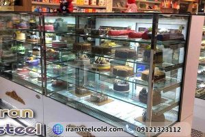 یخچال کیک شیرینی فروشی فدک