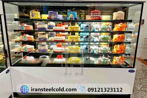 یخچال شو کیک قنادی وانیک