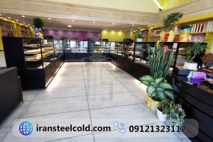 یخچال های قنادی شیرینی فروشی نان خامه ای قزوین