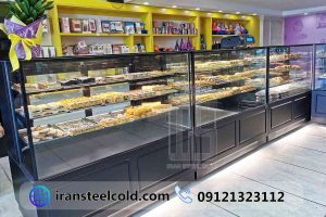 یخچال های شیرینی خشک شیرینی فروشی نان خامه ای قزوین
