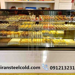 یخچال شیرینی خشک و تر قنادی سوئیت پالاس