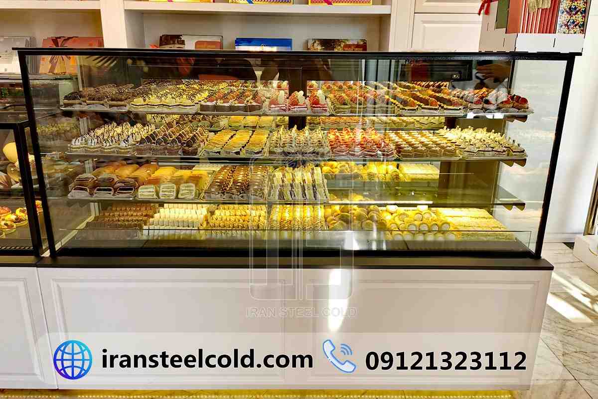 SweetPalace-iransteelcold-2 یخچال شیرینی خشک و تر قنادی سوئیت پالاس