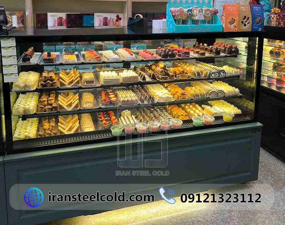 ShiriniAy-iransteelcold-1 یخچال قنادی شیرینی فروشی شیرینی آی - تصویر 1