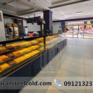 ویترین شیرینی خشک سیمیت