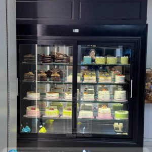 یخچال ایستاده دکوری ویولت - کافه گل و کیک و بیکری